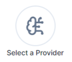 Select a Provider for your agent