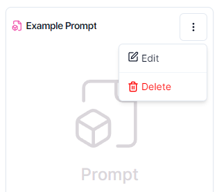 Edit or Delete a Prompt